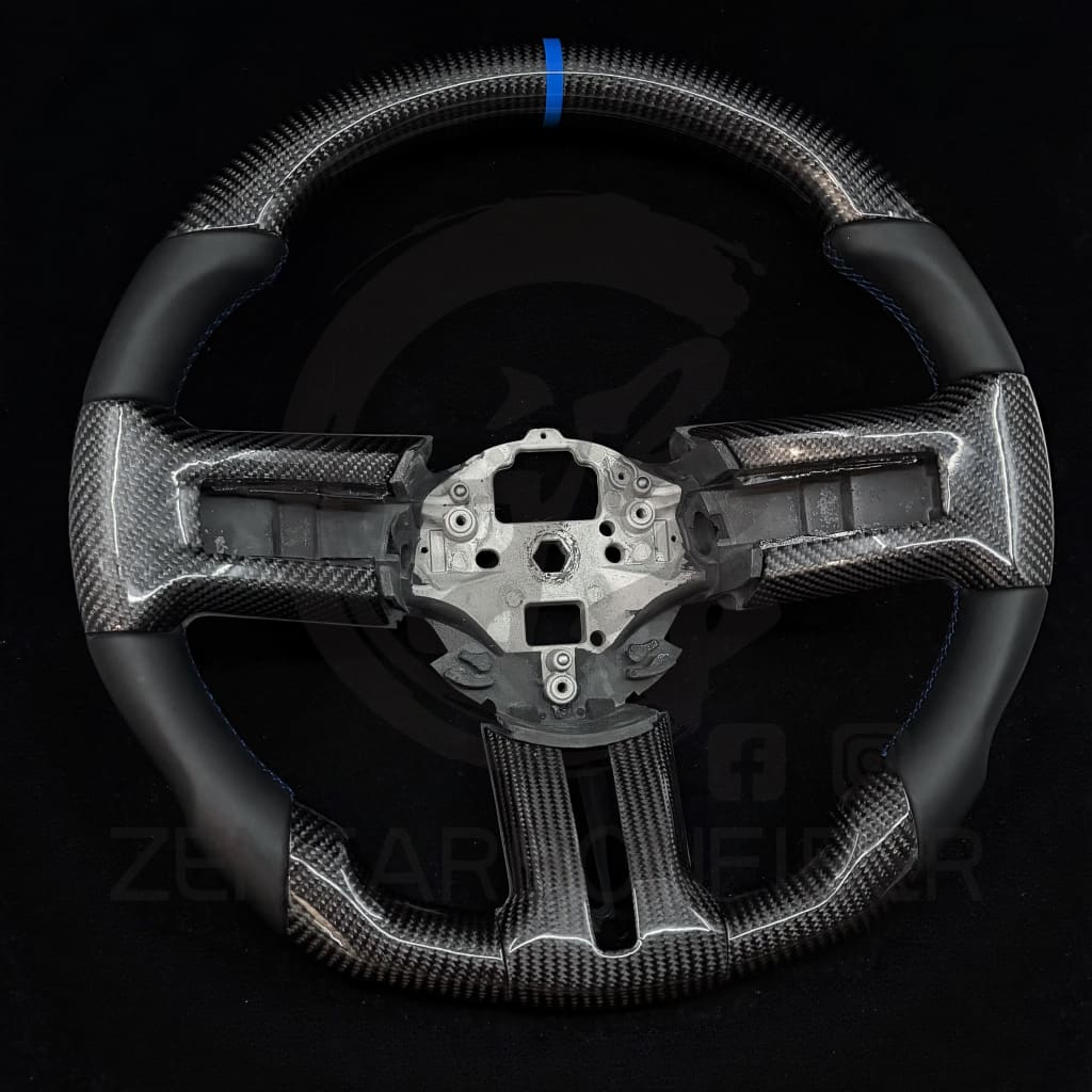 2010-2014 Ford S197 Mustang Carbon Fiber Steering Wheel