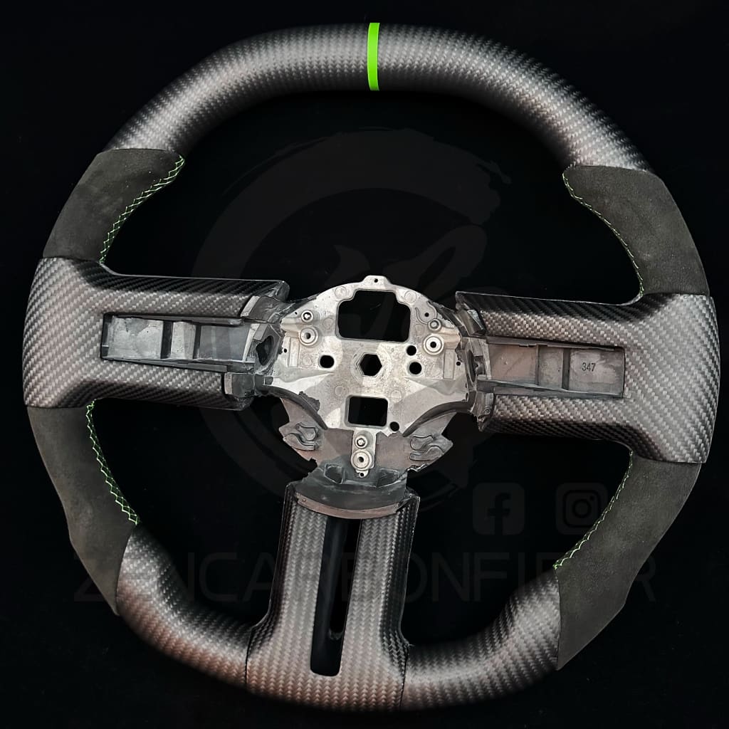 2010-2014 Ford S197 Mustang Carbon Fiber Steering Wheel