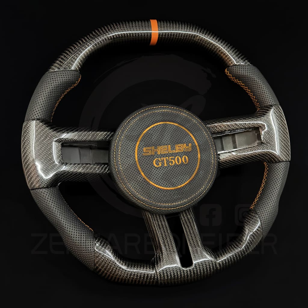 2010-2014 Ford S197 Mustang Carbon Fiber Steering Wheel