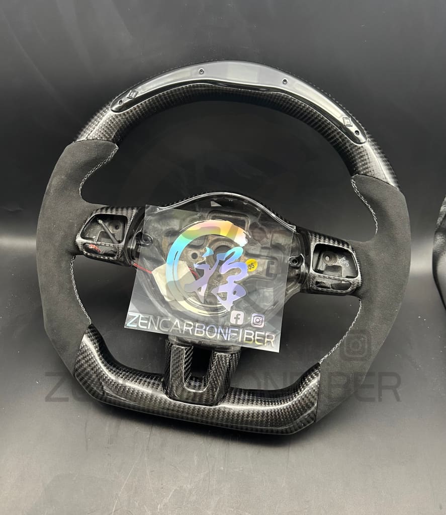 2010-2014 Volkswagen/VW MK6 Golf GTI/R/Jetta GLI Carbon Fiber Steering Wheel