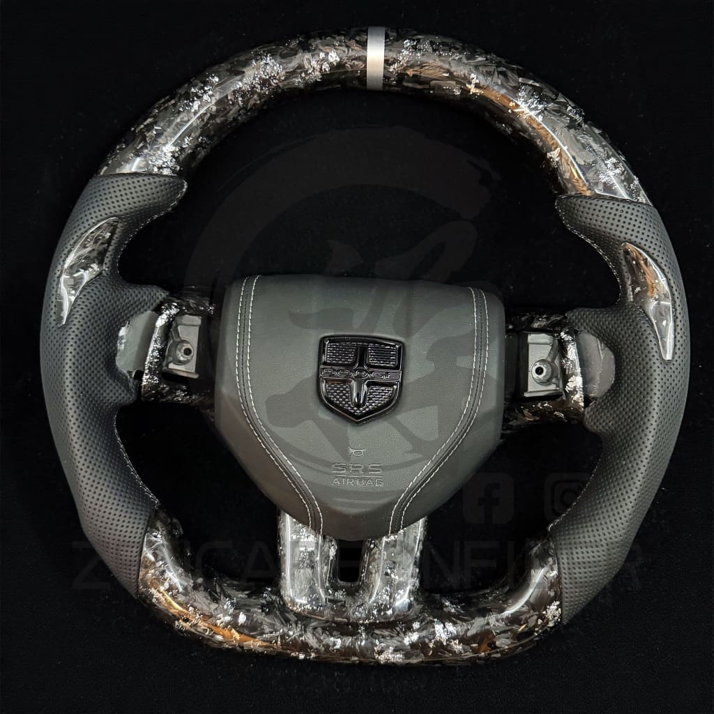 2011-2014 Dodge Charger/Challenger/Durango Carbon Fiber Steering Wheel (non-SRT8)