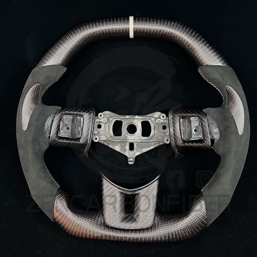 2011-2014 Dodge Charger/Challenger/Durango Carbon Fiber Steering Wheel (non-SRT8)