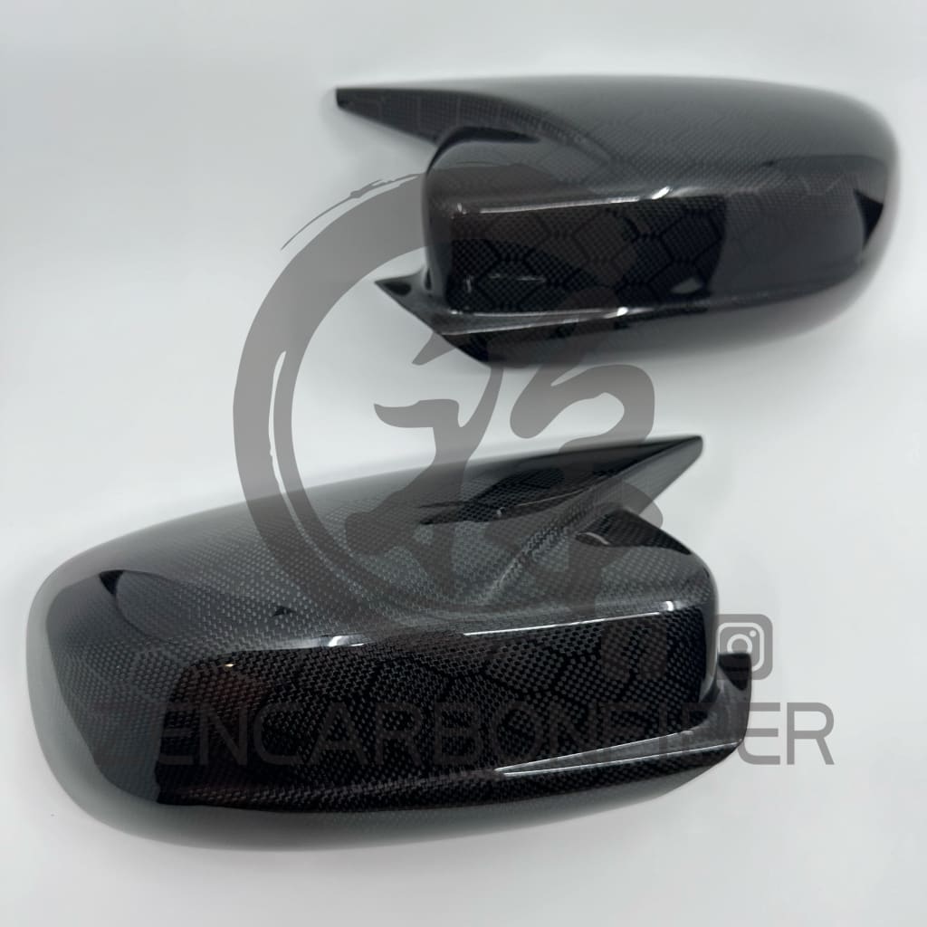 2011+ Dodge Charger/Chrysler 300 M-style Carbon Fiber Mirror Cap Covers