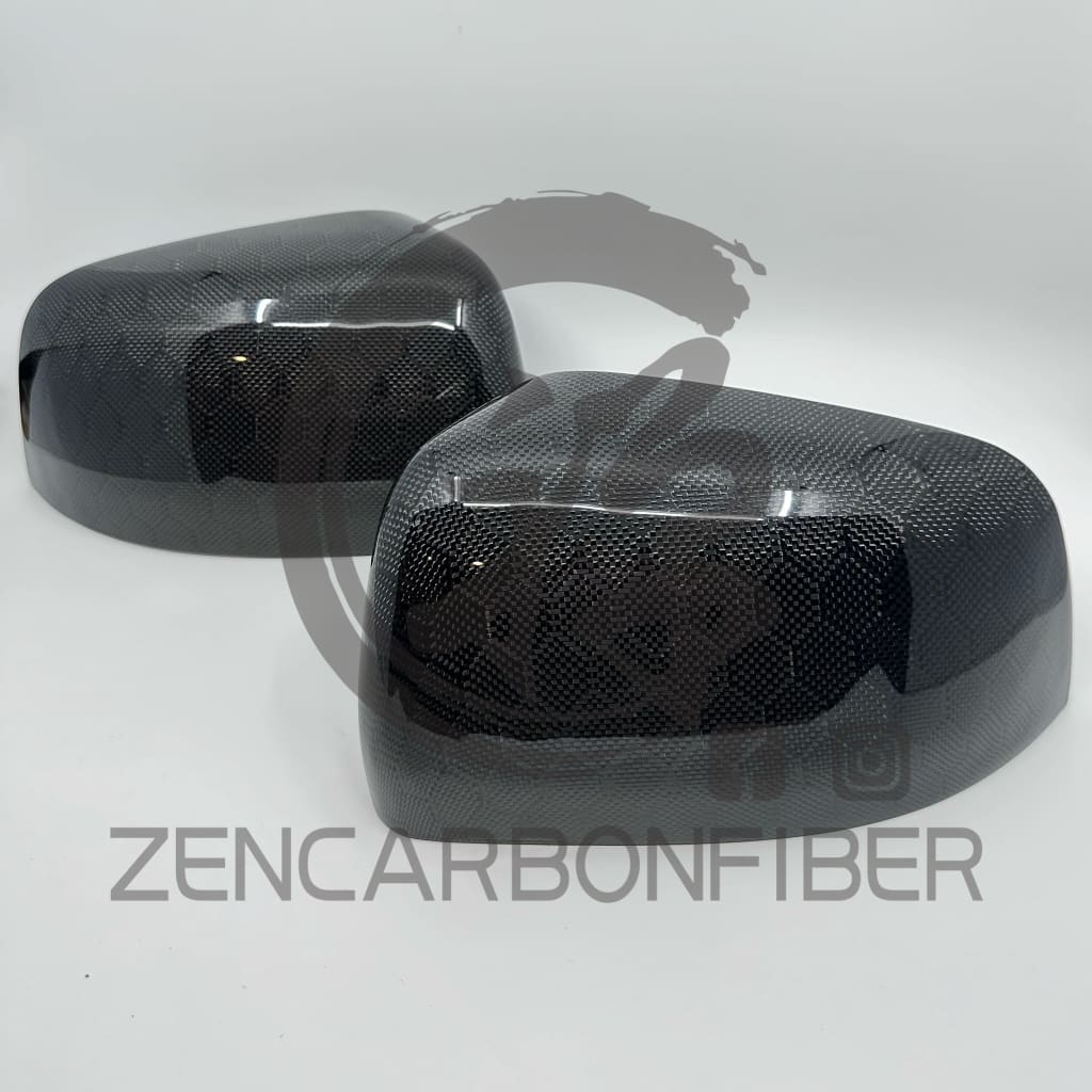 2011+ Jeep Grand Cherokee/Dodge Durango Carbon Fiber Mirror Caps Replacement