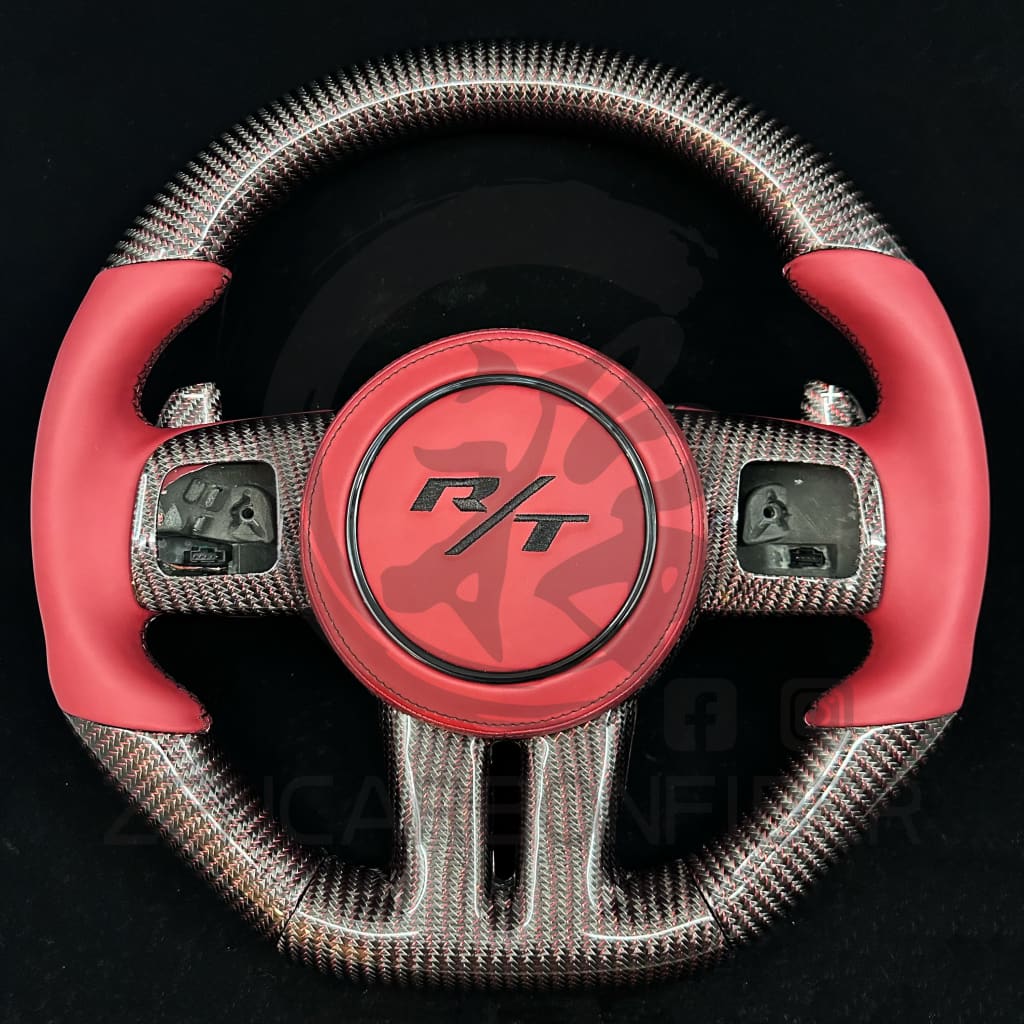 2012-2014 Dodge/Jeep/Chrysler SRT8 Carbon Fiber Steering Wheel