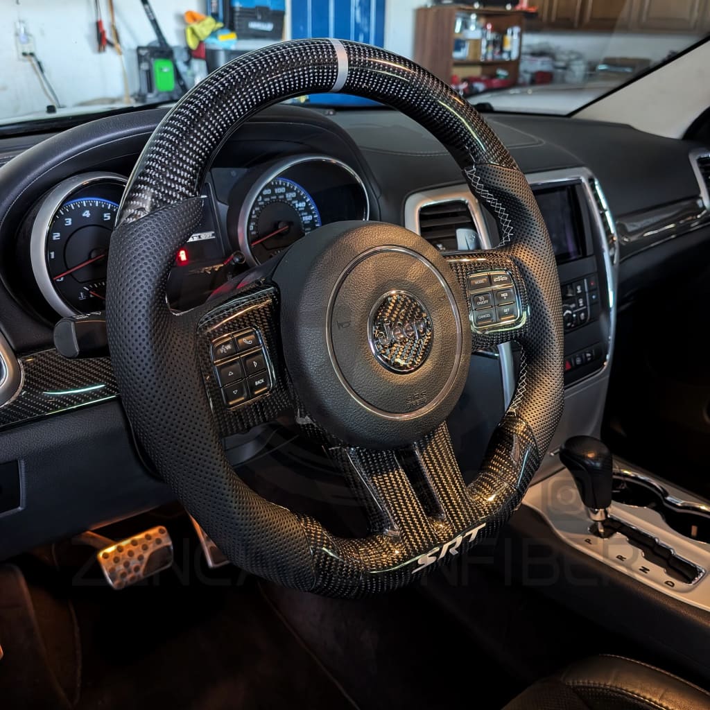 2012-2014 Dodge/Jeep/Chrysler SRT8 Carbon Fiber Steering Wheel