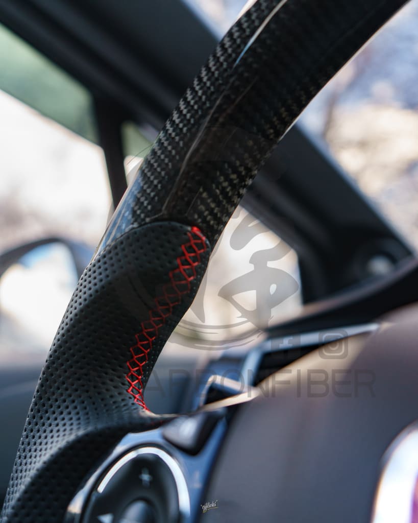 2012-2015 9th gen Honda Civic Carbon Fiber Steering Wheel