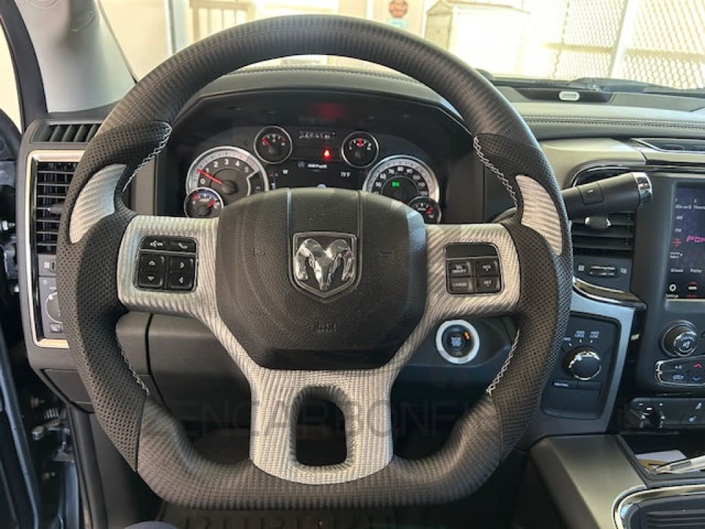 2012-2018 Dodge RAM Carbon Fiber Steering Wheel