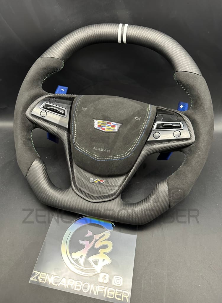 2013-2019 Cadillac ATS/CTS Carbon Fiber Steering Wheel