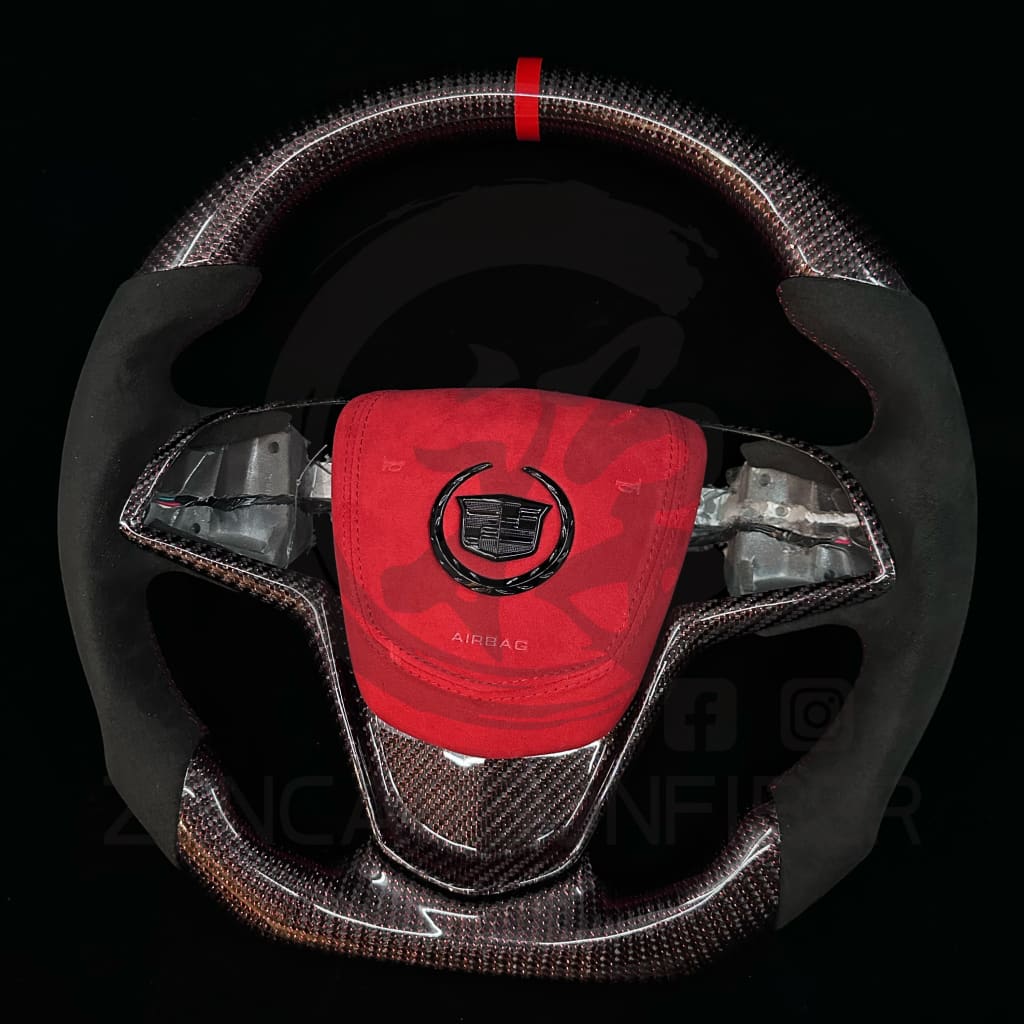 2013-2019 Cadillac ATS/CTS Carbon Fiber Steering Wheel