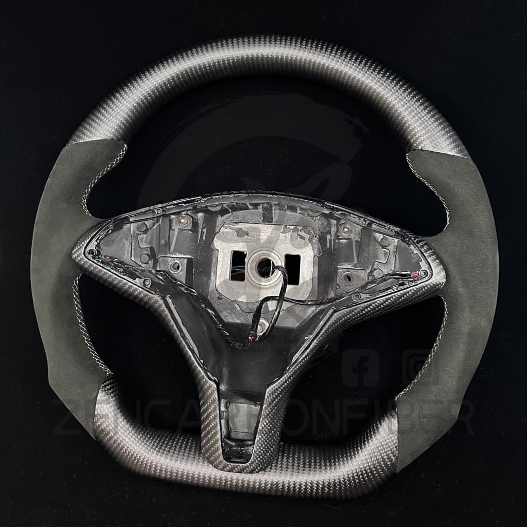 2013-2020 Tesla Model S/X Carbon Fiber Steering Wheel