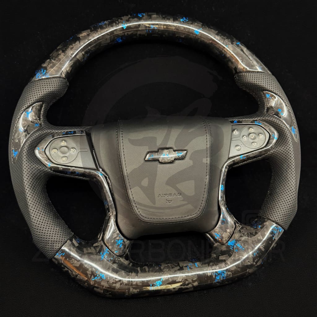 2014-2018 Chevrolet Silverado/Suburban/Tahoe Carbon Fiber Steering Wheel