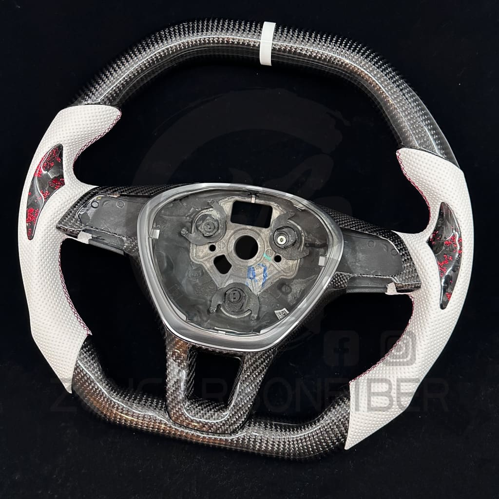 2015-2021 Volkswagen/VW MK7 Golf/Jetta/Passat Carbon Fiber Steering Wheel