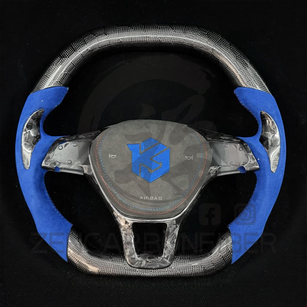 2015-2021 Volkswagen/VW MK7 Golf/Jetta/Passat Carbon Fiber Steering Wheel