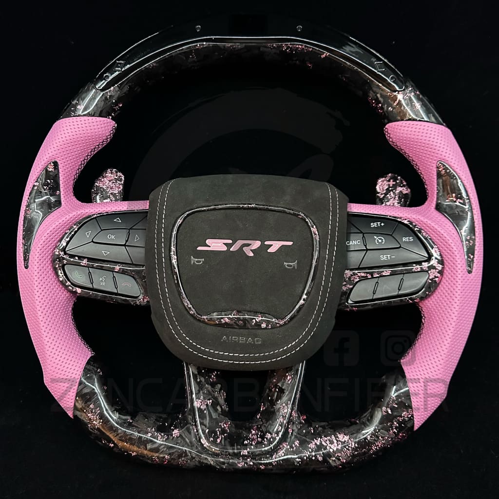 2015-2023 Dodge Charger/Challenger/Durango/WK2 Jeep SRT/Trackhawk Carbon Fiber Steering Wheel