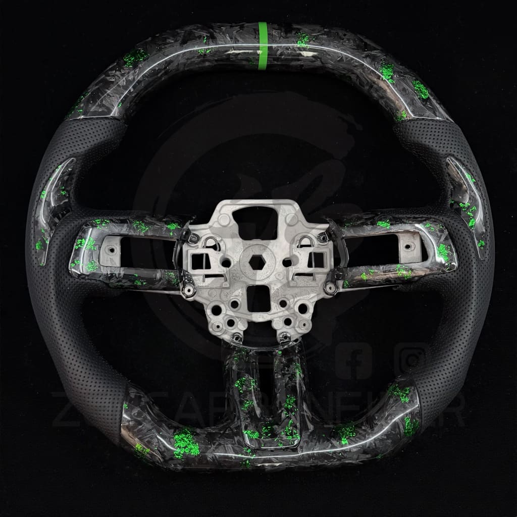 2015-2023 S550 Ford Mustang Carbon Fiber Steering Wheel