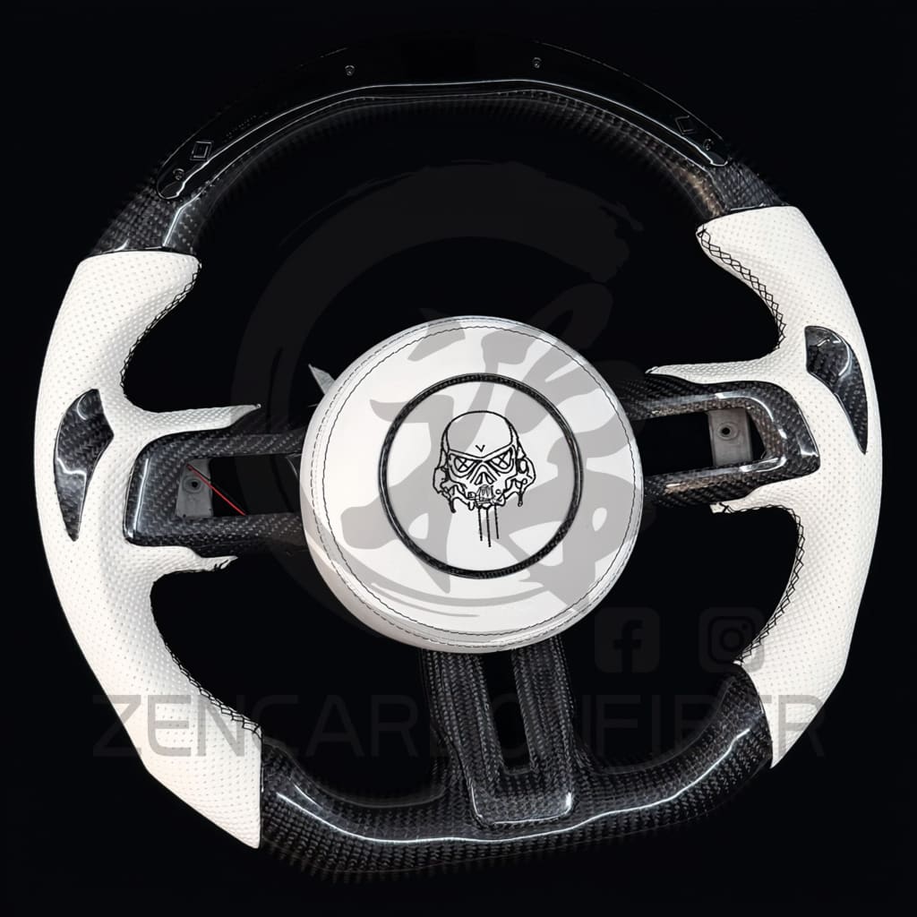 2015-2023 S550 Ford Mustang Carbon Fiber Steering Wheel