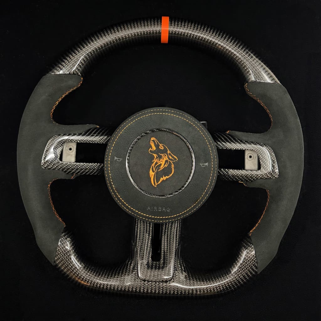 2015-2023 S550 Ford Mustang Carbon Fiber Steering Wheel