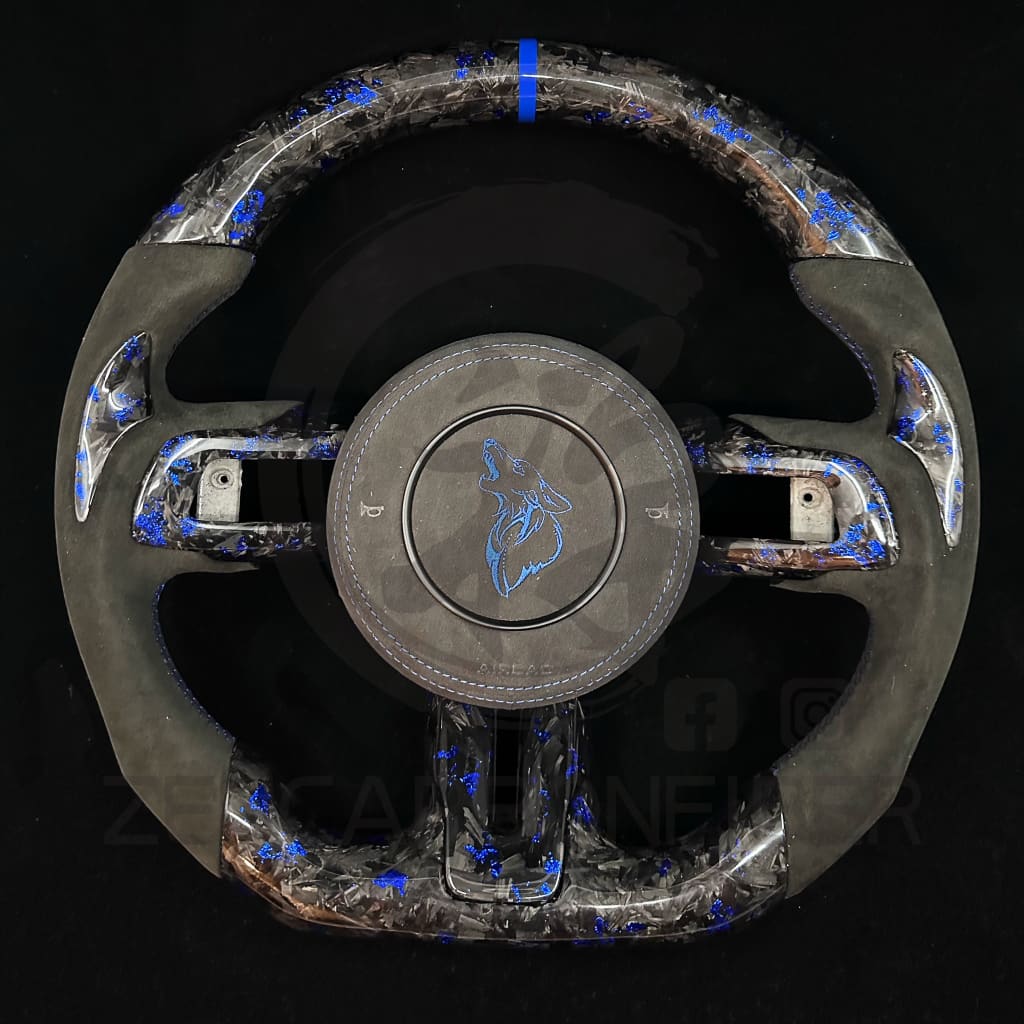 2015-2023 S550 Ford Mustang Carbon Fiber Steering Wheel