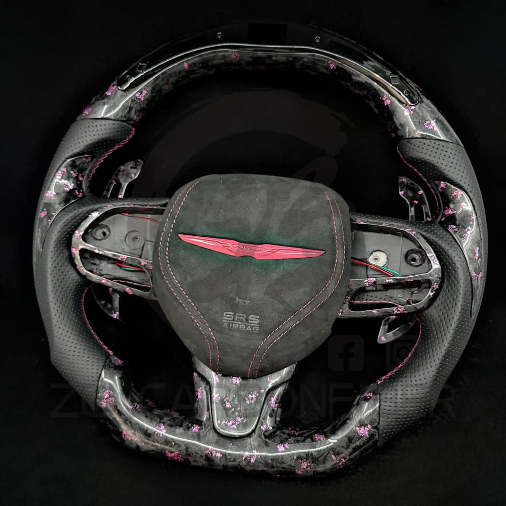 2015+ Chrysler 300 Carbon Fiber Steering Wheel