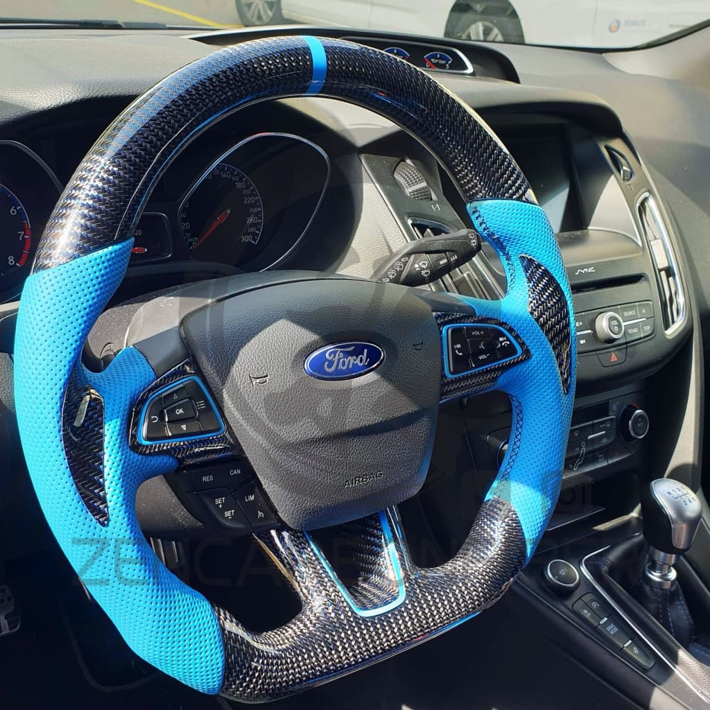 2015+ Ford Focus ST/RS Carbon Fiber Steering Wheel