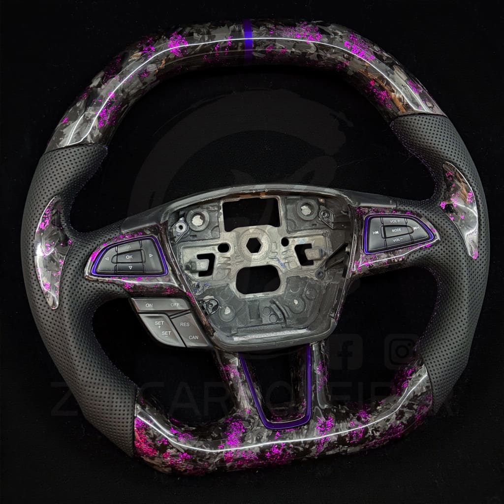 2015+ Ford Focus ST/RS Carbon Fiber Steering Wheel