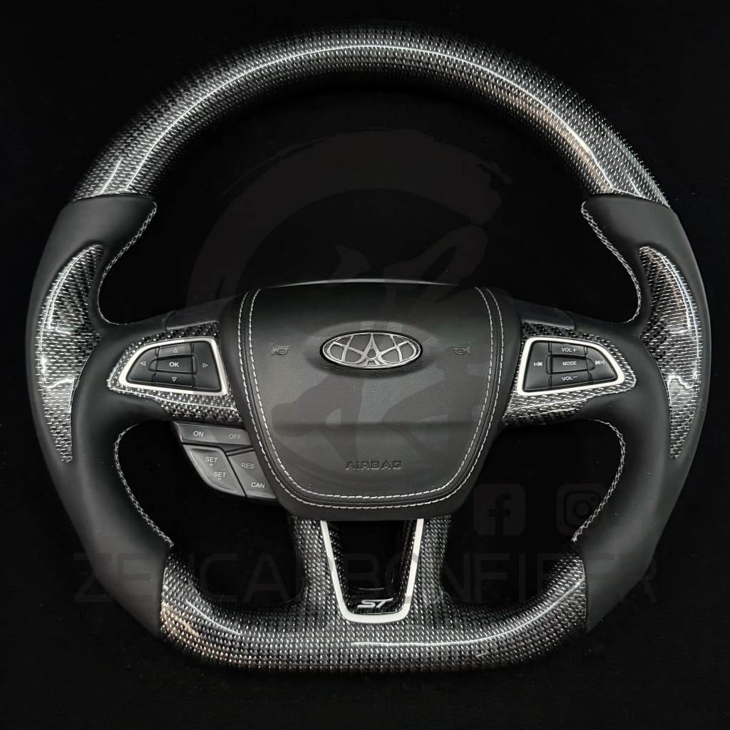 2015+ Ford Focus ST/RS Carbon Fiber Steering Wheel