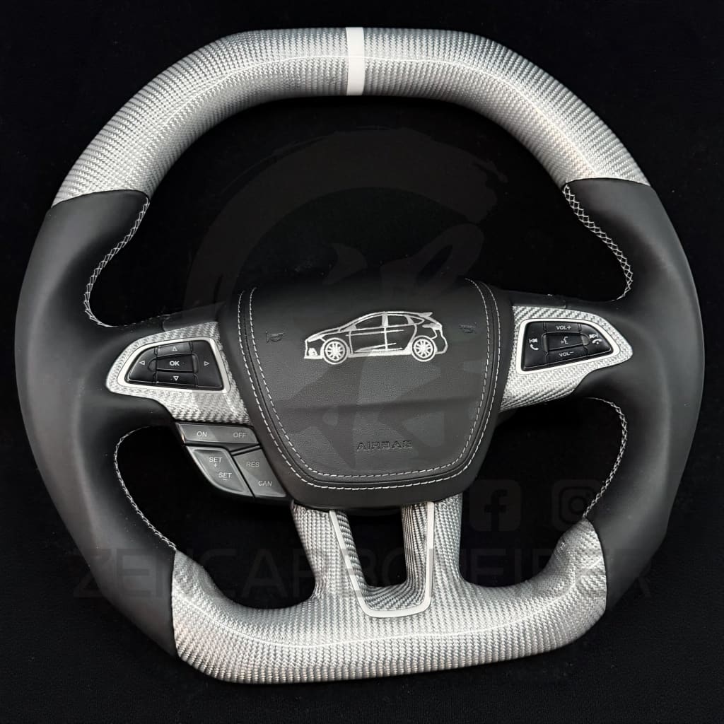 2015+ Ford Focus ST/RS Carbon Fiber Steering Wheel