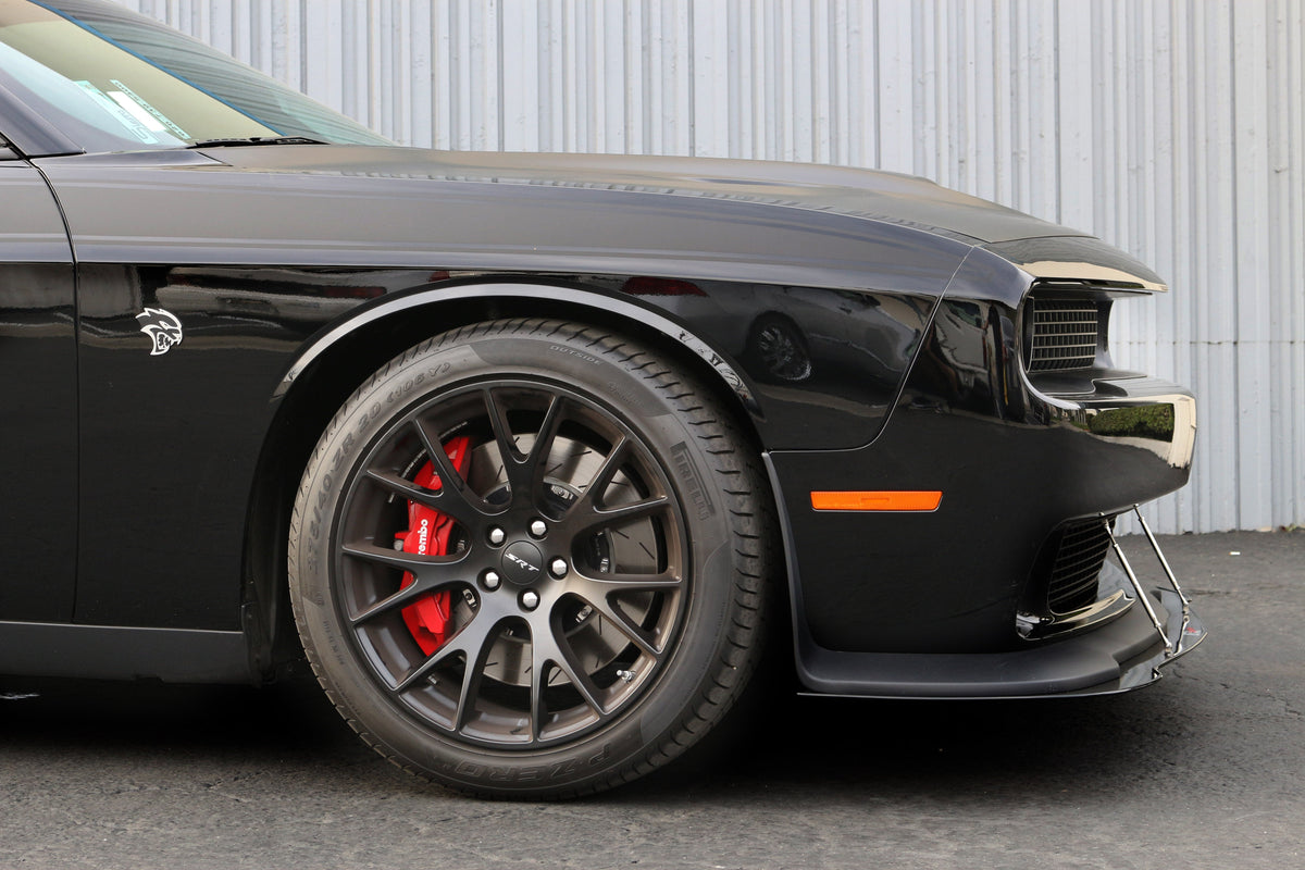 Dodge Challenger Hellcat Carbon Fiber Front Wind Splitter 2015 - 2023