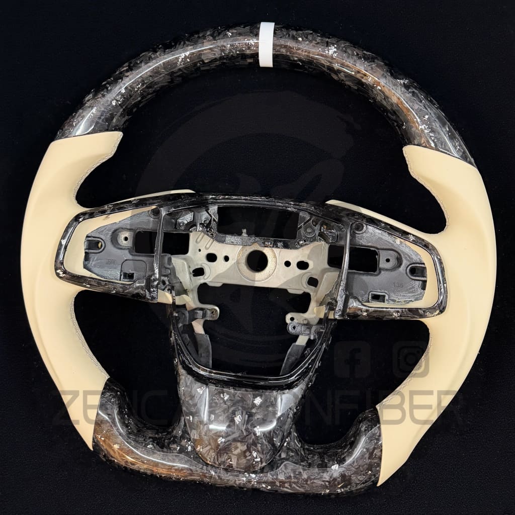 2016-2021 10th Gen Honda Civic Carbon Fiber Steering Wheel