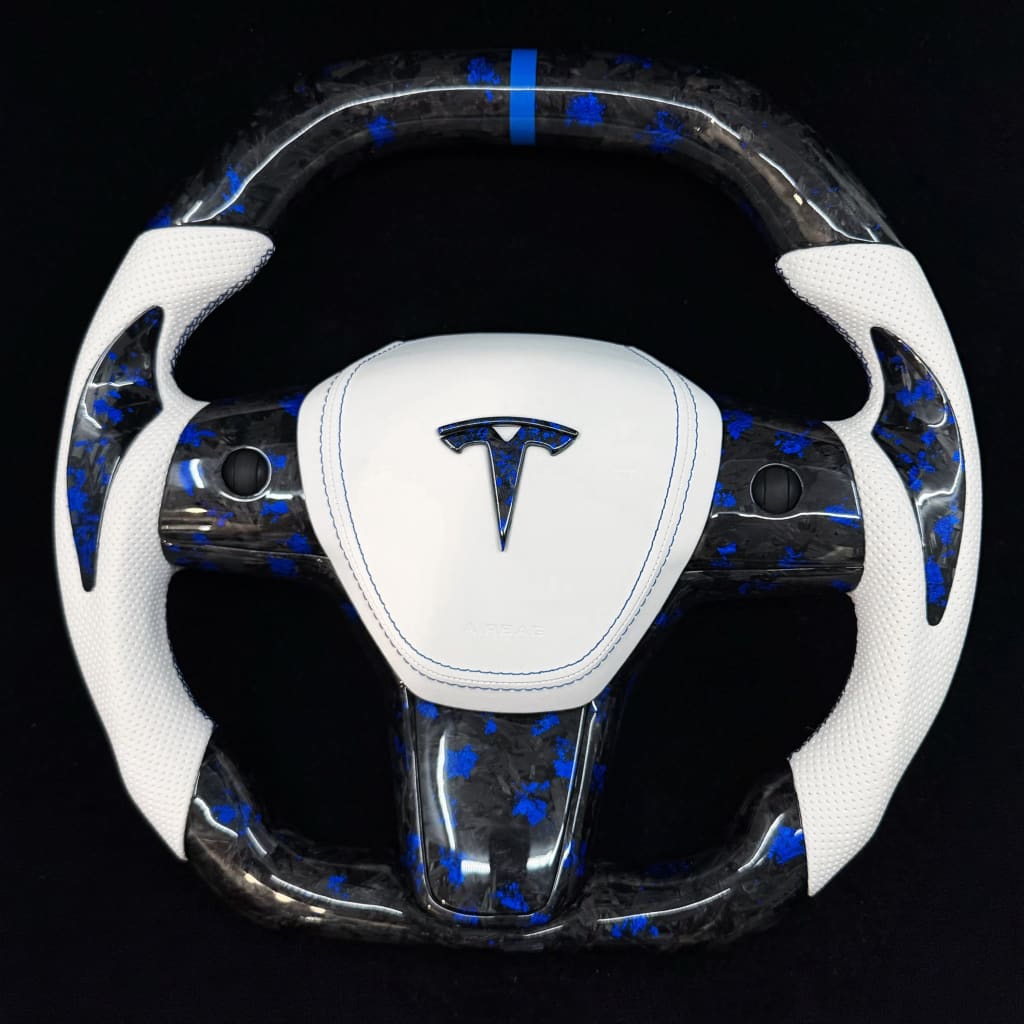 2017-2023 Tesla Model 3/Y Carbon Fiber Steering Wheel
