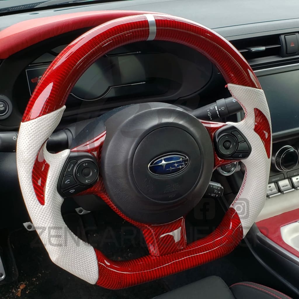 2017+ Subaru BRZ/Toyota 86/GR86 Carbon Fiber Steering Wheel