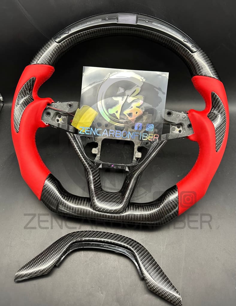 2018-2022 10th Gen Honda Accord Carbon Fiber Steering Wheel