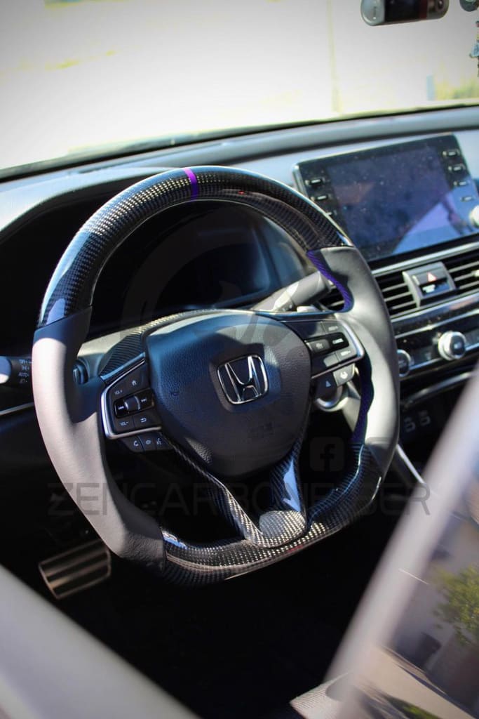2018-2022 10th Gen Honda Accord Carbon Fiber Steering Wheel