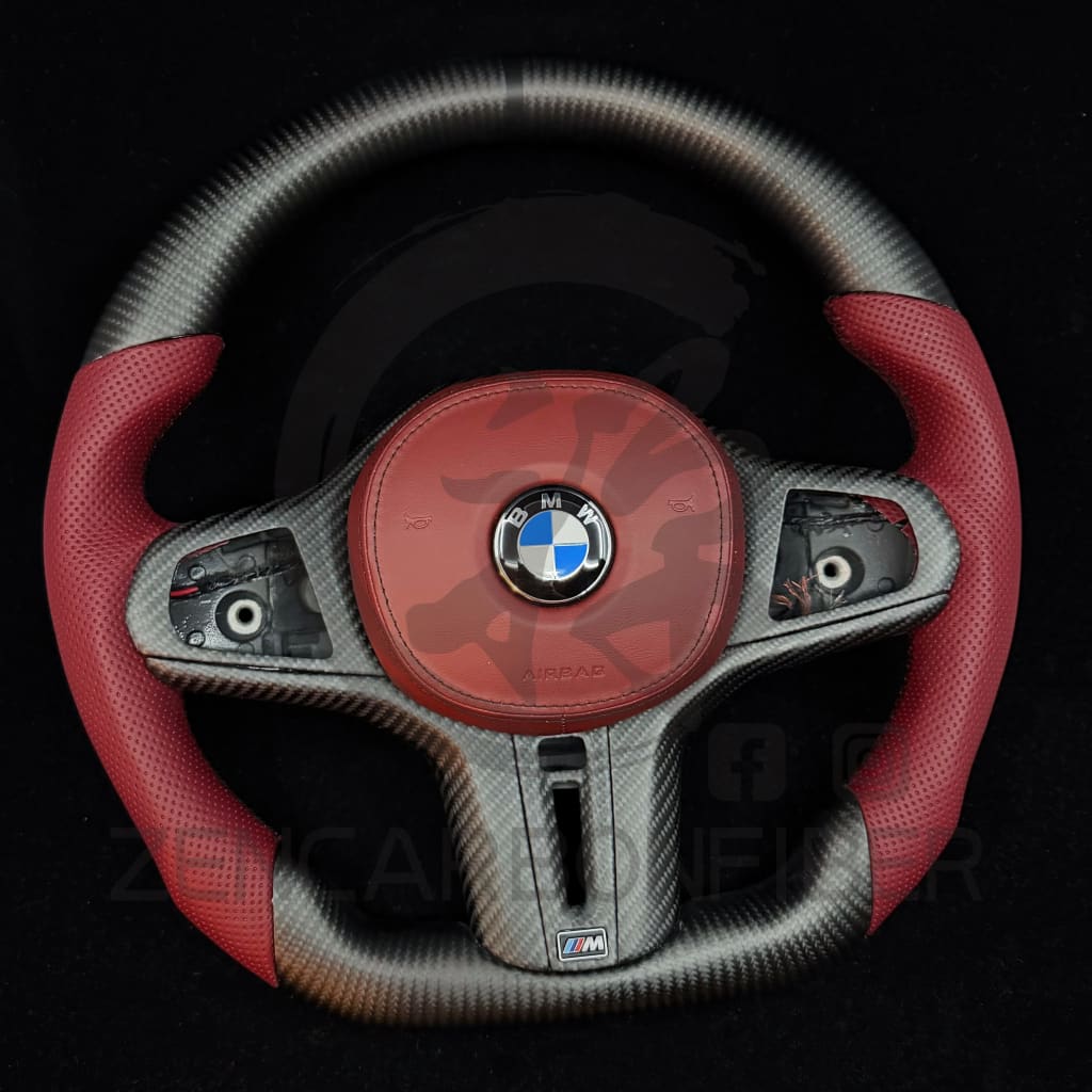 2018+ BMW 8-series G14/G15/G16 Carbon Fiber Steering Wheel