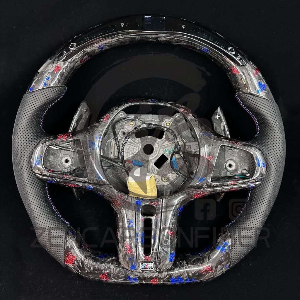 2018+ BMW 8-series G14/G15/G16 Carbon Fiber Steering Wheel