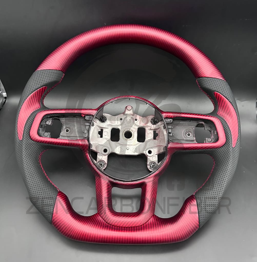 2018+ Jeep JL Wrangler/Gladiator Carbon Fiber Steering Wheel
