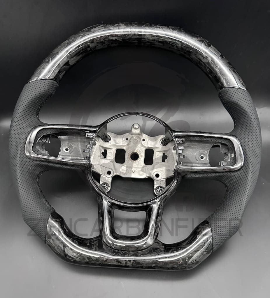 2018+ Jeep JL Wrangler/Gladiator Carbon Fiber Steering Wheel