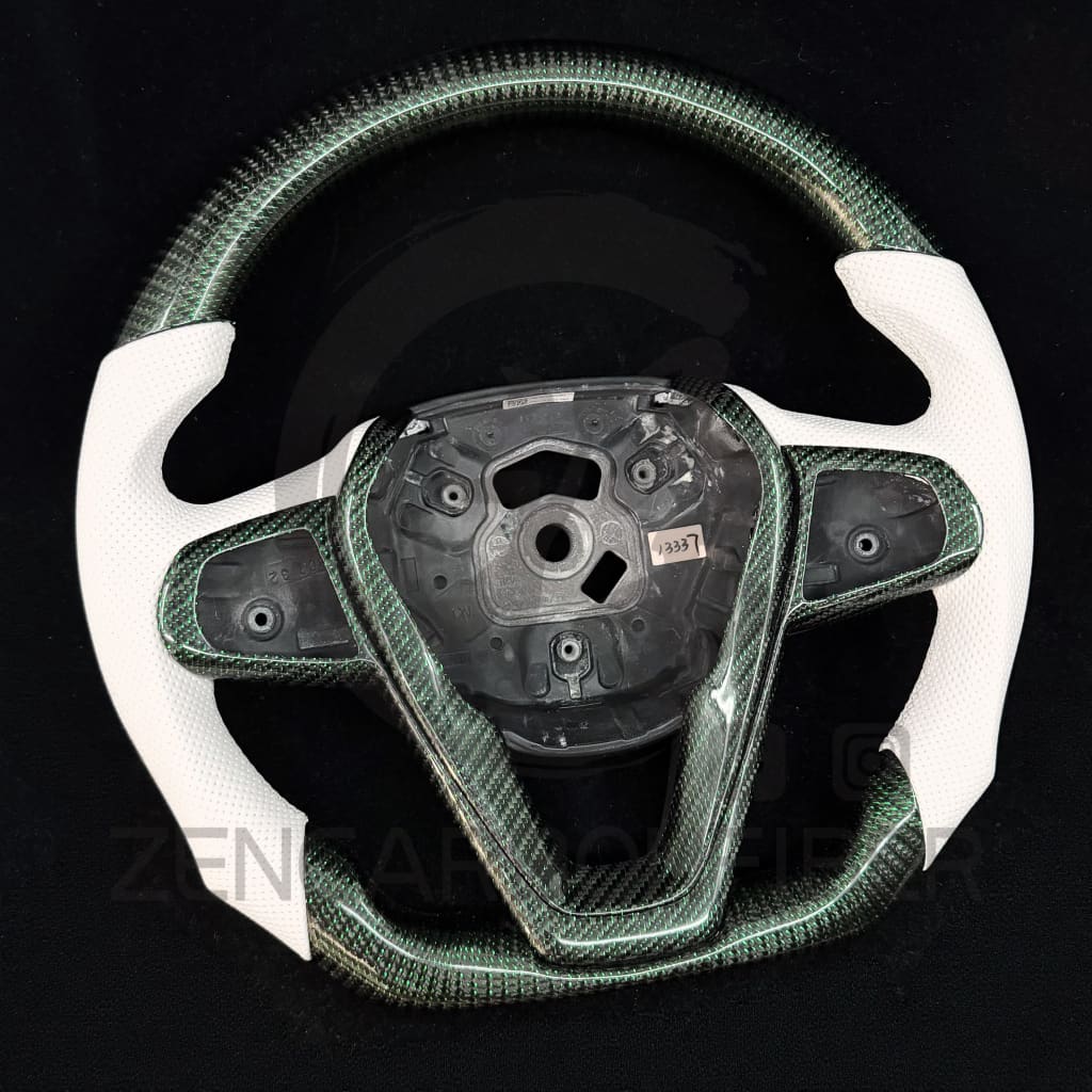 2019-2024 BMW G2X/G30 3/4/5-series Non-M-Sport Carbon Fiber Steering Wheel