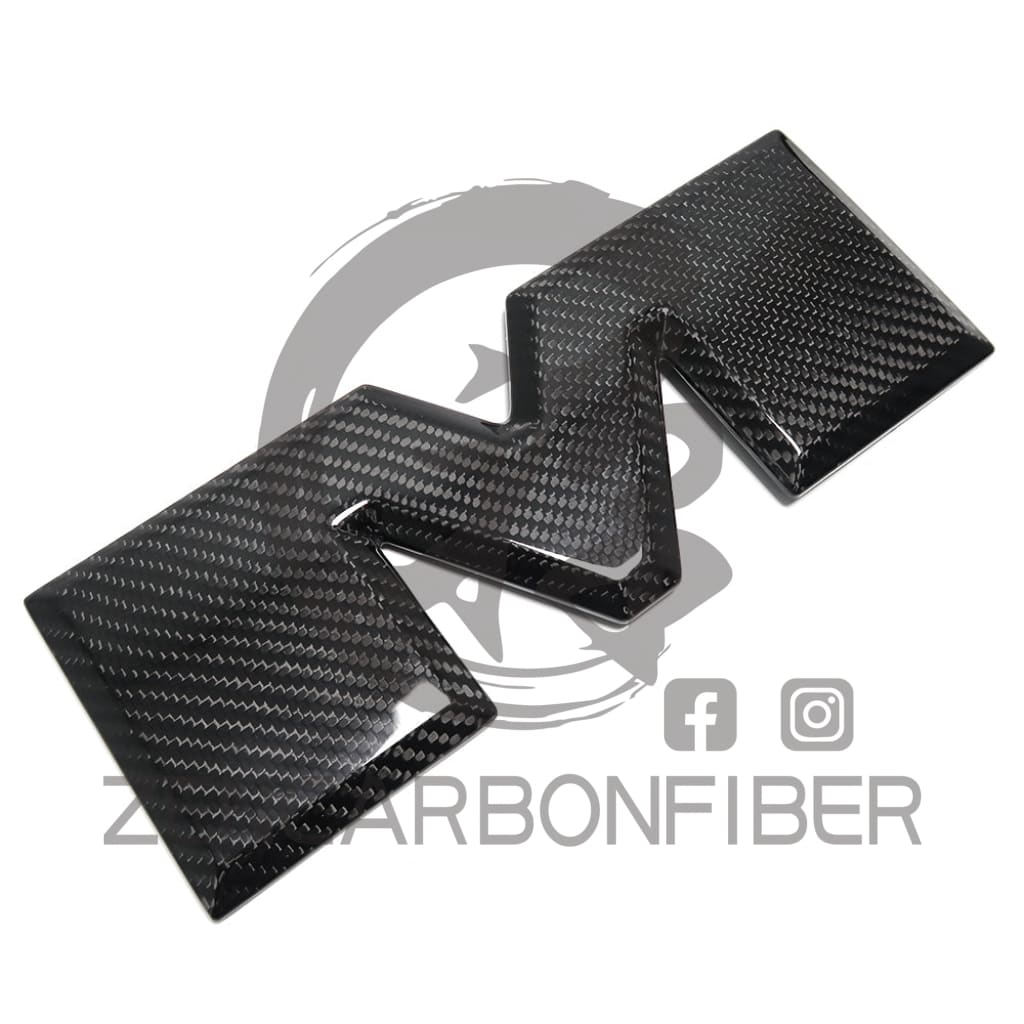2019+ Dodge RAM 1500/TRX Carbon Fiber Rear Tailgate Emblem Cover