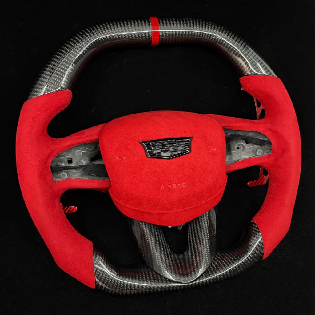 2020+ Cadillac CT4/CT5 Carbon Fiber Steering Wheel