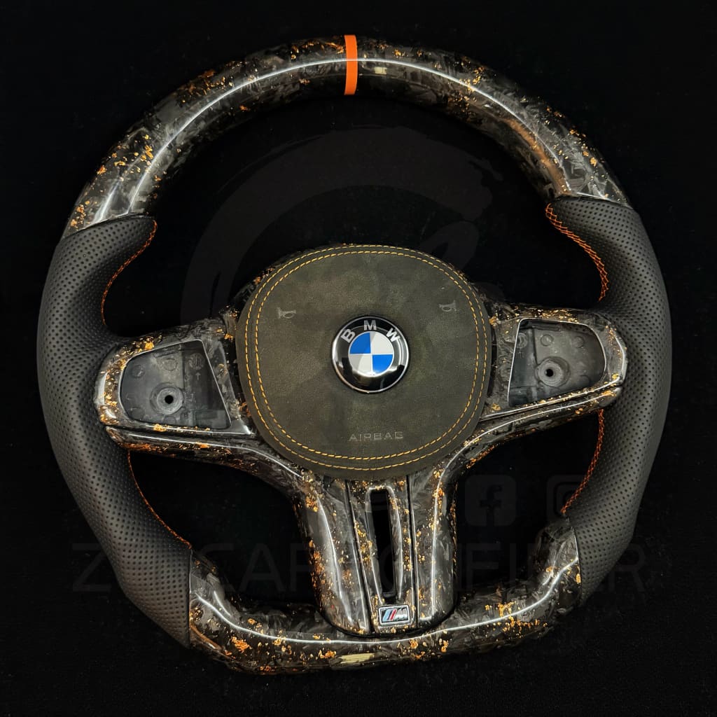 2018-2025 BMW X3M/X4M/X5M/X6M Carbon Fiber Steering Wheel