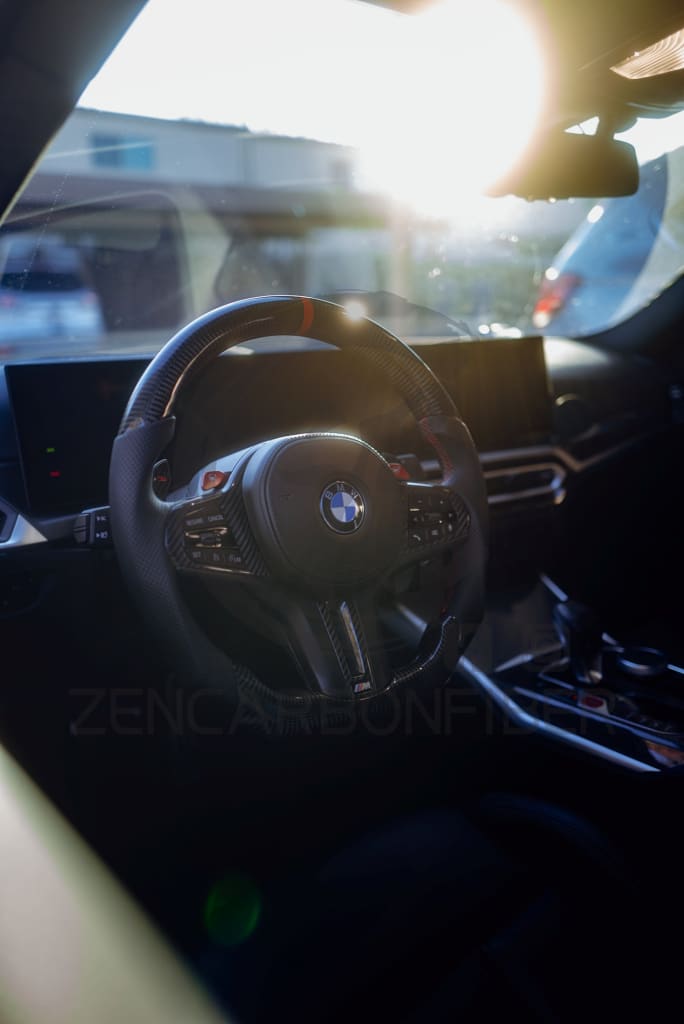 2018-2025 BMW X3M/X4M/X5M/X6M Carbon Fiber Steering Wheel