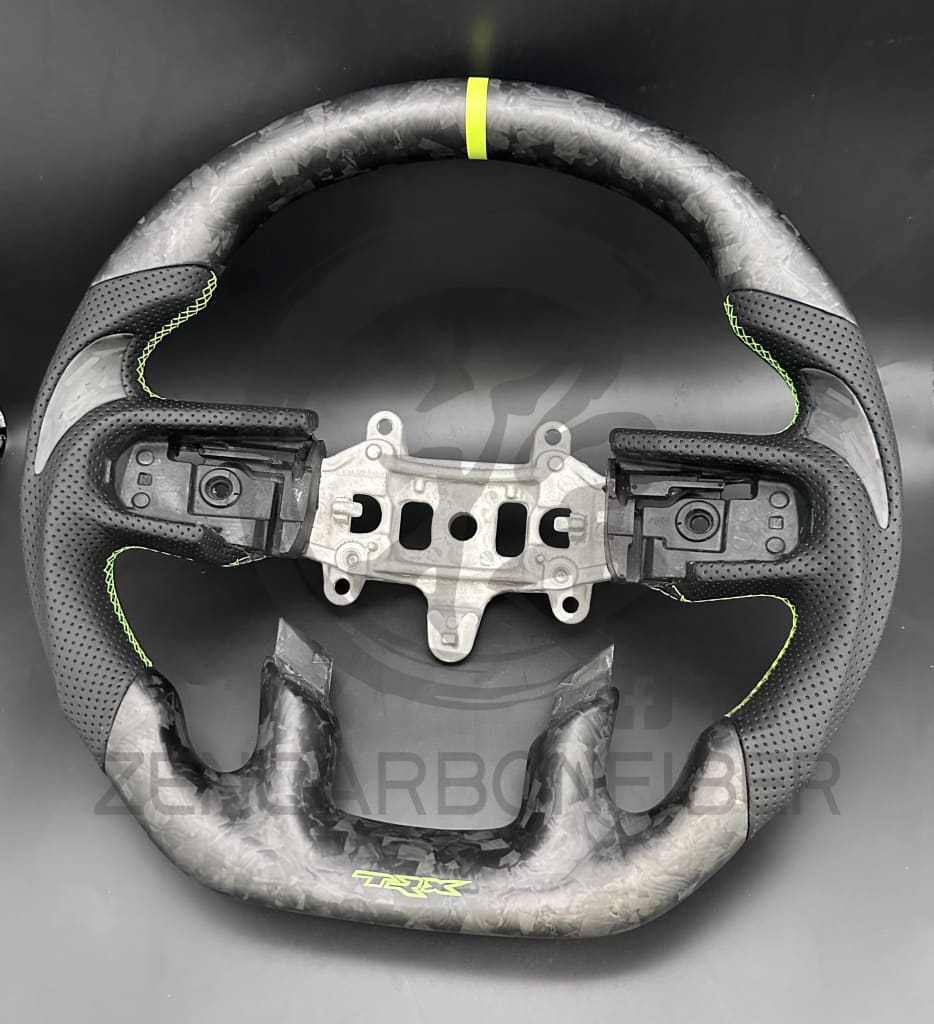 2021-2024 Dodge RAM TRX/GT Carbon Fiber Steering Wheel