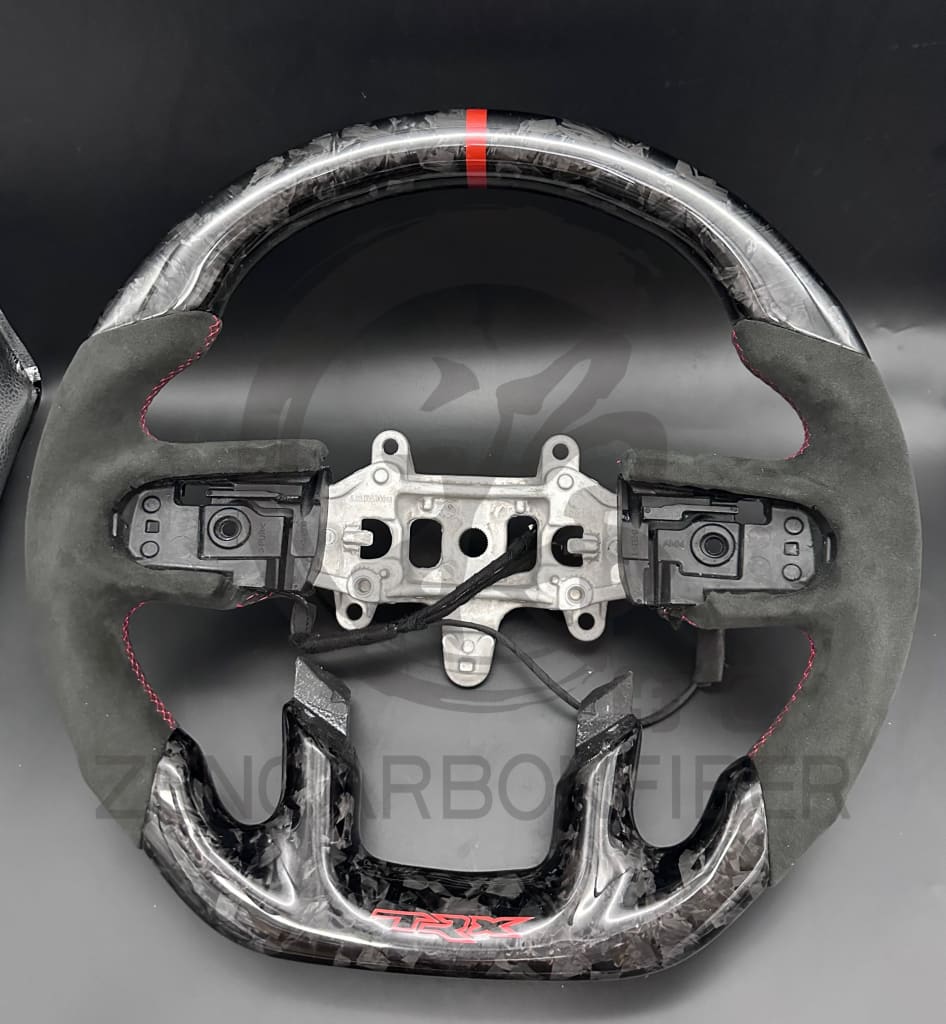 2021-2024 Dodge RAM TRX/GT Carbon Fiber Steering Wheel