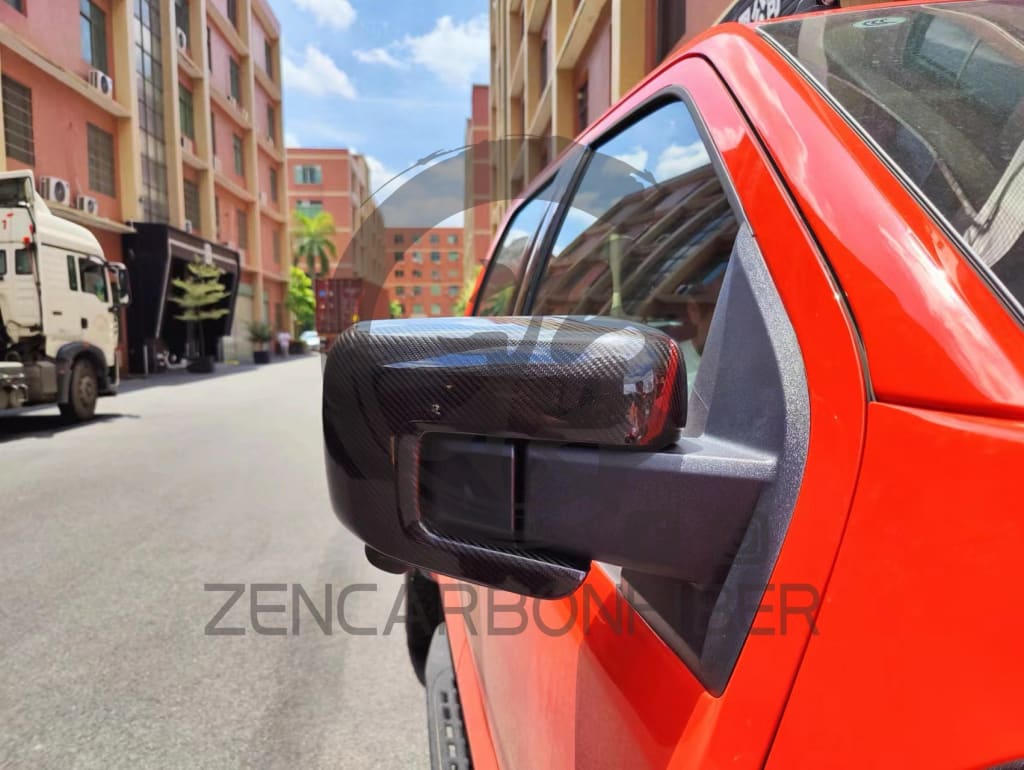 2021+ Ford F150/Raptor Carbon Fiber Mirror Covers