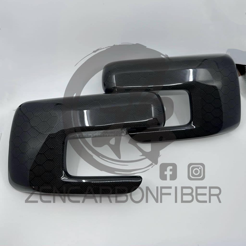 2021+ Ford F150/Raptor Carbon Fiber Mirror Covers