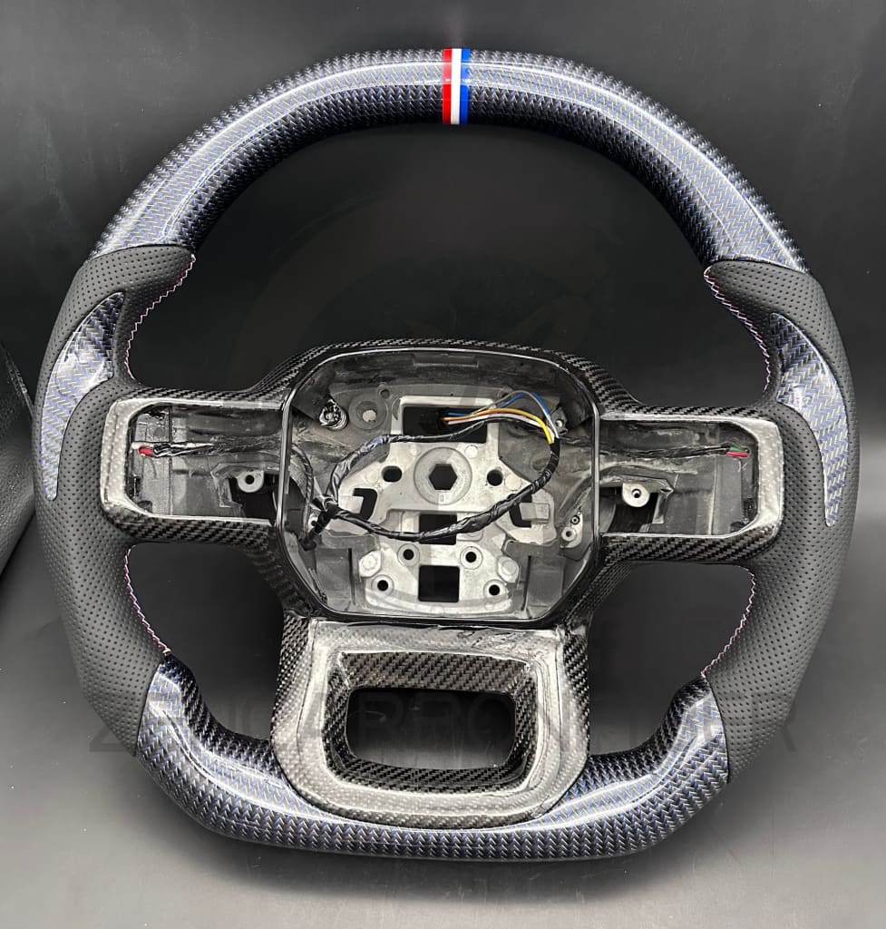 2021+ Ford F150 Raptor Carbon Fiber Steering Wheel