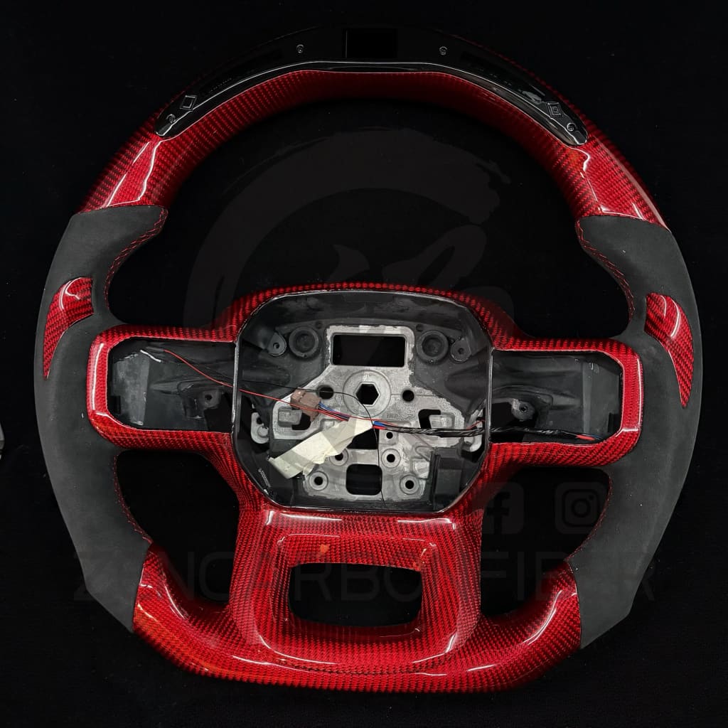 2021+ Ford F150 Raptor Carbon Fiber Steering Wheel