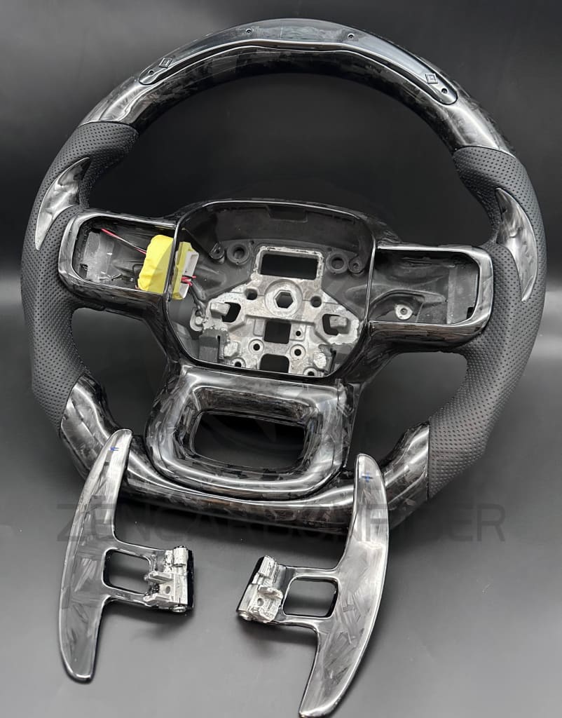 2021+ Ford F150 Raptor Carbon Fiber Steering Wheel